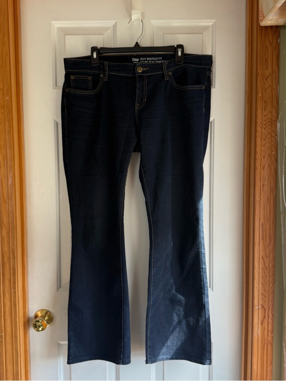 Vintage GAP Sexy Bootcut Fit Jeans Dark Rinse Size 14/32R